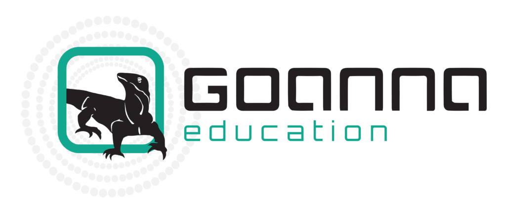 Goanna Education Horizontal ImageAndText Dark
